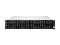 HPE Modular Smart Array 2062 10GbE iSCSI SFF Storage - 6th Generation - harddiskarray - 3.84 TB - 24 brønner (SAS-3) - SSD 1.92 TB x 2 - iSCSI (10 GbE) (ekstern) - kan monteres i rack - 2U R0Q82B