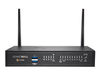 SonicWall TZ470W - Essential Edition - sikkerhetsapparat - 1GbE, 2.5GbE - Wi-Fi 5 - 2.4 GHz, 5 GHz - SonicWALL Secure Upgrade Plus Program (2-årsalternativ) - skrivebord 02-SSC-6812