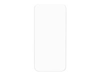 OtterBox Premium - Skjermbeskyttelse for mobiltelefon - antimikrobiell - glass - blank - for Apple iPhone 15 Pro 77-93943