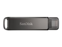 SanDisk iXpand Luxe - USB-flashstasjon - 64 GB - USB-C / Lightning SDIX70N-064G-GN6NN