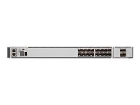 Cisco Catalyst 9500 - Network Essentials - switch - L3 - Styrt - 16 x 10 Gigabit Ethernet + 2 x 10 Gigabit SFP+ - rackmonterbar C9500-16X-E