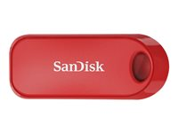 SanDisk Cruzer Snap - USB-flashstasjon - 32 GB - USB 2.0 SDCZ62-032G-G35R