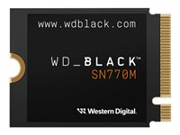 WD_BLACK SN770M WDS200T3X0G - SSD - 2 TB - mobilspilldrev - intern - M.2 2230 - PCIe 4.0 x4 (NVMe) WDS200T3X0G