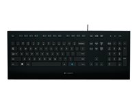 Logitech Corded K280e - Tastatur - USB - Nordisk 920-005216