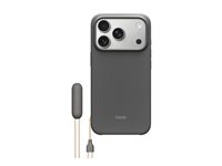 Beats - Baksidedeksel for mobiltelefon - med stativ og kamerakontroll - MagSafe-samsvar - polykarbonat - granittgrå - for iPhone 17 Pro MGY74LL/A