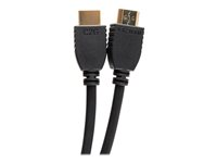 C2G 12ft (3.6m) Ultra High Speed HDMI® Cable with Ethernet - 8K 60Hz - Ultra High Speed - HDMI-kabel med Ethernet - HDMI hann til HDMI hann - 3.6 m - svart - 8 K 60 Hz (7680 x 4320) støtte C2G10413