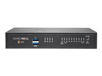 SonicWall TZ470 - High Availability - sikkerhetsapparat - 1GbE, 2.5GbE - skrivebord 02-SSC-6385