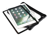 NutKase Rugged Case - Beskyttelsesboks for nettbrett - robust - svart, blank - 10.2" - for Apple 10.2-inch iPad (7. generasjon, 8. generasjon, 9. generasjon) NK136B-EL