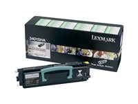 Lexmark - Høy ytelse - svart - original - tonerpatron LRP - for Lexmark E330, E332, E332n, E332tn, E340, E342n, E342tn 34016HE
