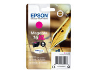 Epson 16XL - 6.5 ml - XL - magenta - original - blister - blekkpatron - for WorkForce WF-2010, 2510, 2520, 2530, 2540, 2630, 2650, 2660, 2750, 2760 C13T16334012