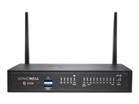 SonicWall TZ470W - Advanced Edition - sikkerhetsapparat - 1GbE, 2.5GbE - Wi-Fi 5 - 2.4 GHz, 5 GHz - SonicWALL Secure Upgrade Plus Program (2-årsalternativ) - skrivebord 02-SSC-6813