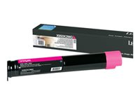 Lexmark - Ekstra høy ytelse - magenta - original - tonerpatron LCCP - for Lexmark X950DE, X950dhe, X950dte, X952, X952DE, X952dhe, X952DTE, X954DE, X954DHE X950X2MG