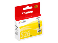 Canon CLI-526Y - 9 ml - gul - original - blekkbeholder - for PIXMA iP4950, iX6550, MG5250, MG5350, MG6150, MG6250, MG8150, MG8250, MX715, MX885, MX895 4543B001