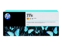 HP 771C - 775 ml - gul - original - blekkpatron - for DesignJet Z6200, Z6600, Z6610, Z6800, Z6810 B6Y10A