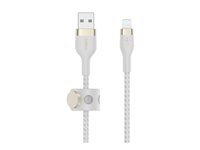 Belkin BoostCharge - Lightning-kabel - USB hann til Lightning hann - 1 m - hvit CAA010BT1MWH