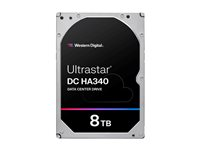 WD Ultrastar DC HA340 WUS721208BLE6L4 - Harddisk - Data Center - 8 TB - intern - 3.5" - SATA 6Gb/s - 7200 rpm - buffer: 256 MB 0B47078