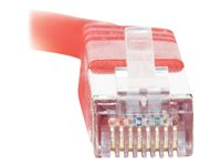 C2G Cat5e Booted Shielded (STP) Network Patch Cable - Koblingskabel - RJ-45 (hann) til RJ-45 (hann) - 10 m - STP - CAT 5e - formstøpt - rød 83800
