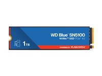 WD Blue SN5100 - SSD - 1 TB - intern - M.2 2280 - PCIe 4.0 (NVMe) WDS100T5B0E-00CPE0
