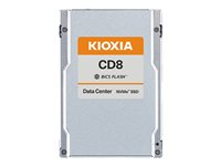 KIOXIA CD8 Series - SSD - 15.36 TB - intern - 2.5" - PCIe 4.0 x4 (NVMe) - buffer: 256 MB KCD81RUG15T3