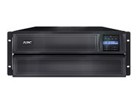 APC Smart-UPS X 2200 Rack/Tower LCD - UPS (rackmonterbar/ekstern) - AC 230 V - 1980 watt - 2200 VA - Ethernet 10/100, RS-232, USB - utgangskontakter: 10 - 4U - svart - med APC UPS Network Management Card - for P/N: AR106SH6, AR109SH6, AR112SH6, AR3006, AR3006SP, AR3103, AR3103SP, AR3106, AR3106SP SMX2200HVNC