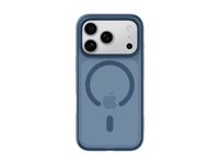 Belkin SheerForce Grip Series - Baksidedeksel for mobiltelefon - MagSafe-samsvar - laget av resirkulerte materialer - marineblå - for Apple iPhone 17 Pro MSA035HQNY
