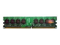 Transcend JetRAM - DDR2 - modul - 1 GB - DIMM 240-pin - 800 MHz / PC2-6400 - CL5 - 1.8 V - ikke-bufret - ikke-ECC JM800QLJ-1G