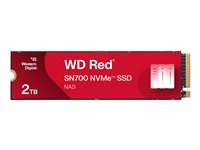 WD Red SN700 WDS200T1R0C - SSD - 2 TB - intern - M.2 2280 - PCIe 3.0 x4 (NVMe) WDS200T1R0C