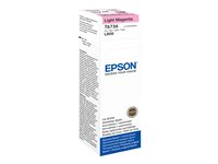 Epson T6736 - 70 ml - lys magenta - original - blekkrefill - for Epson L1800, L800, L805, L810, L850; EcoTank L1800 C13T67364A