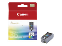 Canon CLI-36 Color - 12 ml - farge (cyan, magenta, gul, svart) - original - blekkpatron - for PIXMA iP100, iP100wb, iP110, mini260, mini320, TR150 1511B001