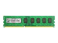 Transcend JetRAM - DDR3 - modul - 2 GB - DIMM 240-pin - 1333 MHz / PC3-10600 - CL9 - 1.5 V - ikke-bufret - ikke-ECC JM1333KLN-2G