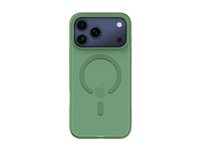 Belkin SheerForce Grip Series - Baksidedeksel for mobiltelefon - MagSafe-samsvar - laget av resirkulerte materialer - pistasiegrønn - for Apple iPhone 17 Pro Max MSA036HQSE