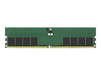Kingston - DDR5 - sett - 64 GB: 2 x 32 GB - DIMM 288-pin - 5600 MHz / PC5-44800 - CL46 - 1.1 V - ikke-bufret - ikke-ECC KCP556UD8K2-64