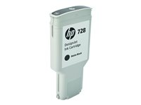 HP 728 - 300 ml - matt svart - original - DesignJet - blekkpatron - for DesignJet T730, T830 F9J68A