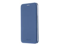 Insmat Exclusive Folio Case - Lommebok for mobiltelefon - polyuretan, termoplast-polyuretan (TPU), kartong+papir+aluminiumsfolie - elektrisk blå - for Samsung Galaxy A54 5G 650-3150