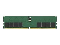 Kingston - DDR5 - sett - 128 GB: 2 x 64 GB - DIMM 288-pin - 5200 MHz / PC5-41600 - CL42 - 1.1 V - ikke-bufret - ikke-ECC KCP552UD8K2-64