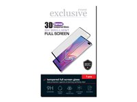Insmat Full Screen Glass Exclusive - Skjermbeskyttelse for mobiltelefon - 3D - glass - rammefarge svart - for Samsung Galaxy S21 Ultra 5G 861-1241