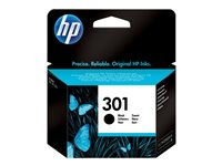 HP 301 - 3 ml - svart - original - blekkpatron - for HP DeskJet 1000, 1010, 1050 AiO, 1050A AiO, 1510 AiO, 2000, 2050 AiO, 2050A AiO, 2510 AiO, 2540 AiO, 3000, 3050 AiO, 3050A eAiO, 3510 eAiO series, HP ENVY 4500 eAiO, 5530 eAiO series, HP OfficeJet 2620 AiO, 4630 eAiO series CH561EE#BA3