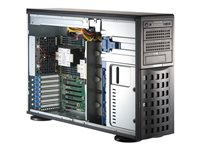Supermicro Mainstream SuperServer SYS-741P-TRT - tower - AI Ready - ingen CPU - 0 GB - uten HDD SYS-741P-TRT