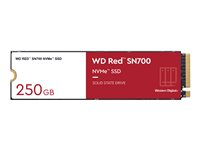 WD Red SN700 WDS250G1R0C - SSD - 250 GB - intern - M.2 2280 - PCIe 3.0 x4 (NVMe) WDS250G1R0C