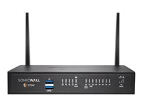 SonicWall TZ270W - Advanced Edition - sikkerhetsapparat - 1GbE - Wi-Fi 5 - 2.4 GHz, 5 GHz - SonicWALL Secure Upgrade Plus Program (2-årsalternativ) - skrivebord 02-SSC-6862