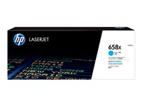 HP 658X - Høykapasitets - cyan - original - LaserJet - tonerpatron (W2001X) - for Color LaserJet Enterprise M751dn, M751n W2001X