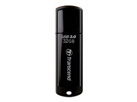 Transcend JetFlash 700 - USB-flashstasjon - 32 GB - USB 3.0 - svart TS32GJF700