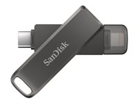 SanDisk iXpand Luxe - USB-flashstasjon - 256 GB - USB-C / Lightning SDIX70N-256G-GN6NE