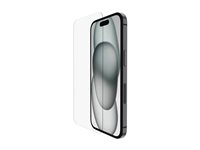 Belkin UltraGlass 2 - Skjermbeskyttelse for mobiltelefon - glass - for Apple iPhone 14 Pro, 15 SFA095EC