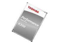 Toshiba X300 Performance - Harddisk - 10 TB - intern - 3.5" - SATA 6Gb/s - 7200 rpm - buffer: 256 MB HDWR11AUZSVA