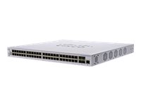 Cisco Business 350 Series CBS350-48XT-4X - Switch - L3 - Styrt - 48 x 10GBase-T + 4 x 10 Gigabit SFP+ - rackmonterbar - gjenfabrikert CBS350-48XT4XEU-RF