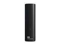 WD Elements Desktop WDBWLG0260HBK - Harddisk - 26 TB - ekstern (stasjonær) - USB 3.2 Gen 1 - svart WDBWLG0260HBK-EESN