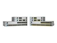 Cisco Catalyst 2960L-SM-48TQ - Switch - L3 - smart - 48 x 10/100/1000 (PoE+) + 4 x 10 Gigabit SFP+ - rackmonterbar - PoE+ (370 W) WS-C2960L-SM-48TQ
