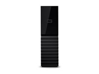 WD My Book WDBBGB0260HBK - Harddisk - kryptert - 26 TB - ekstern (stasjonær) - USB 3.2 Gen 1 - 256-bit AES - svart WDBBGB0260HBK-EESN