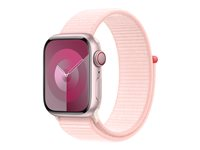Apple - Sløyfe for smart armbåndsur - 41 mm - 130 - 200 mm - Lys lyserød MT563ZM/A